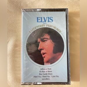 Elvis: Cassette Tape A Legendary Performer Vol. 2 by Elvis Presley. Never used